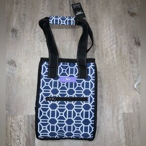 (Bin 4) Scout, Navy Blue, Black & White Soft Cooler/Pleasure Chest w/ Pocket